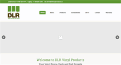 Desktop Screenshot of dlrvinylproducts.ca