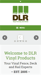 Mobile Screenshot of dlrvinylproducts.ca